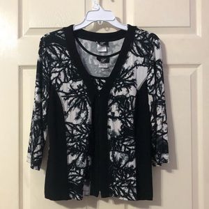 Libra Tank Top Shirt with Zip Up Cover Up